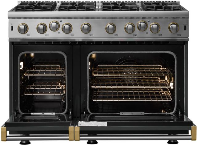 Viking® 5 Series 48" Antique Bronze Liquid Propane Pro Style Gas Range-1