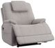 Flexsteel® Zecliner M1 Light Dove Gray Power Lift and Sleep Recliner with Power Headrest and Lumbar-3