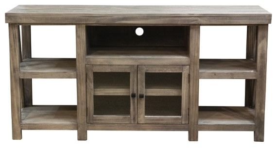 American Wholesale Furniture Spencer Granite 74" TV Console-0