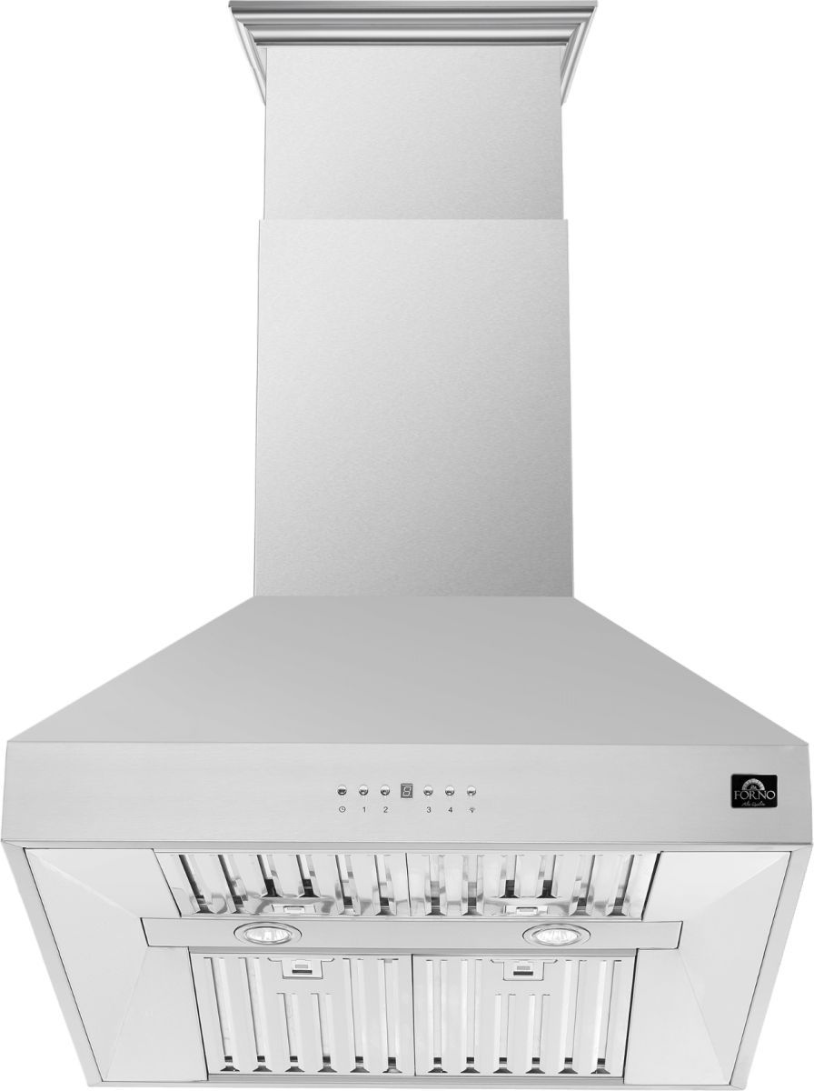 FORNO® Orvieto 30" Stainless Steel Wall Mounted Range Hood 