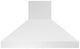 Vent-A-Hood® 60" White Euro-Style Wall Mounted Range Hood-0
