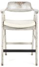 Nest Home Collections Wagner Distressed Gray/Sand Bar Stool-1