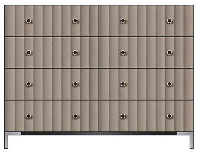 Country View Woodworking Customizable American Modern 56" 8-Drawer Dresser-0