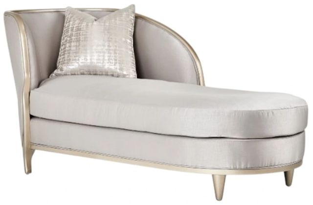 Michael Amini® Malibu Crest Chardonnay/Truffle Chaise-0