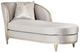 Michael Amini® Malibu Crest Chardonnay/Truffle Chaise-0