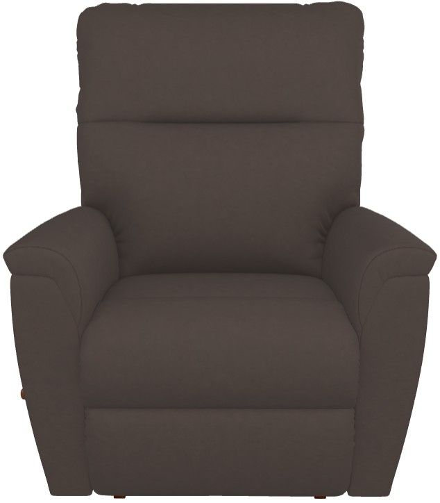 La-Z-Boy® Norton Walnut Leather Manual Rocking Recliner-1
