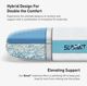 BEDGEAR® Summit 2.0 Performance® Dual Comfort Standard Bed Pillow-4