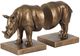 A & B Home Copper Rhinoceros Bookends-0