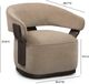 TOV Furniture Madison Stone Swivel Accent Chair-2