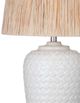 Bassett Mirror Cendra White Table Lamp-1