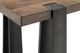 Magnussen Home® Bowden Rustic Honey Sofa Table with Black Metal Base-3