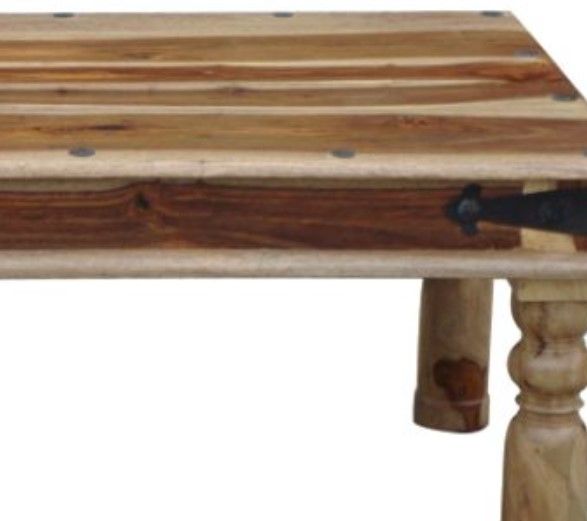 Jaipur Furniture Jali Brown Coffee Table-1