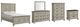 Elements International Farmington 5-Piece Medium Brown/Washed Stone Queen Panel Bedroom Set-0