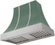 AGA Cascade 36" Mineral Green Wall Mounted Range Hood  with Brushed Nickel Trim-0