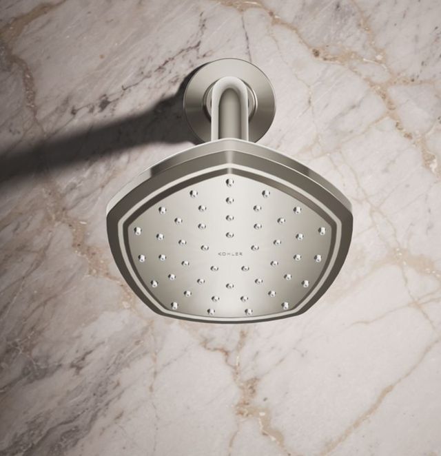 KOHLER® Occasion® Vibrant Polished Nickel 2.5 GPM Single-Function Showerhead-2