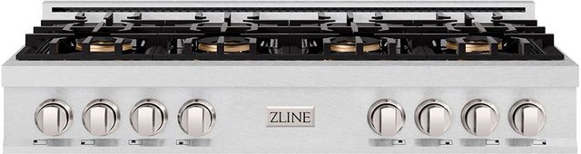ZLINE Classic 48" Satin Stainless Steel Gas Rangetop-0