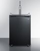 Summit® Commercial Series 5.6 Cu. Ft. Black Coffee Kegerator-0
