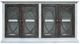 Cottage Creek Furniture Bahari Distressed White/Slate Console-1