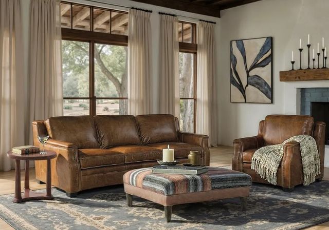 Hooker® Furniture SS Yates Buckaroo Colt Sofa-1