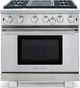 American Range Cuisine Series 36" Stainless Steel Pro Style Gas Range-0