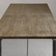 Olliix by Madison Park Grey Cirque Dining Table with Metal Legs-2
