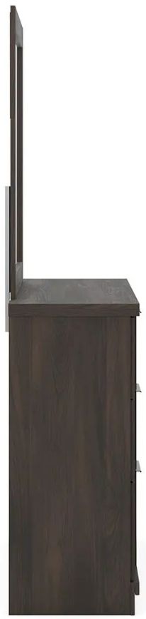 Signature Design by Ashley® Jadiston Dark Brown Dresser and Mirror-2