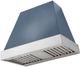 AGA Euclid 36" Stone Blue Wall Mounted Range Hood  with Polished Chrome Trim-0