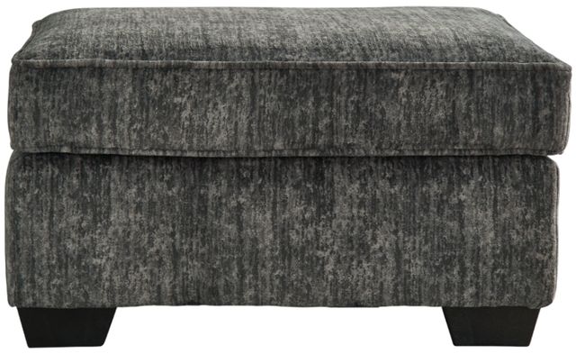 Signature Design by Ashley® Lonoke Gunmetal Accent Ottoman-1