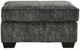 Signature Design by Ashley® Lonoke Gunmetal Accent Ottoman-1