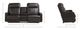 La-Z-Boy® Finley Mink Manual Wall Reclining Loveseat with Console-2
