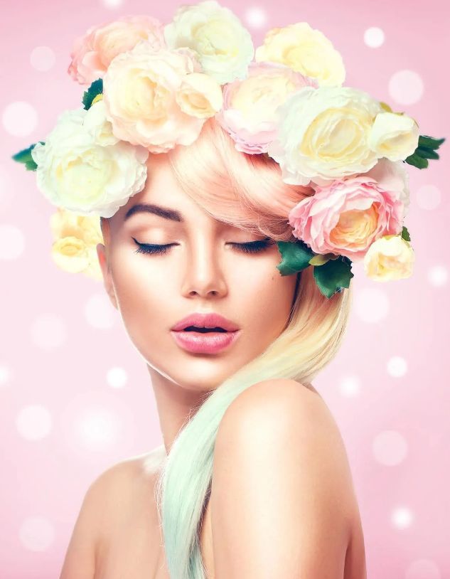 Classy Art Pink Lady Wall Art-1