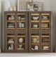 Liberty Furniture South Bend 2-Piece Burnished Clay Bunching Display Cabinet Set-1
