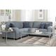 Decor-Rest® Furniture LTD 2A3 Alessandra Connections 2 Piece Beige Sectional-2