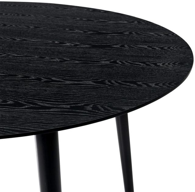 Armen Living Arcadia Black 48" Round Dining Table-2