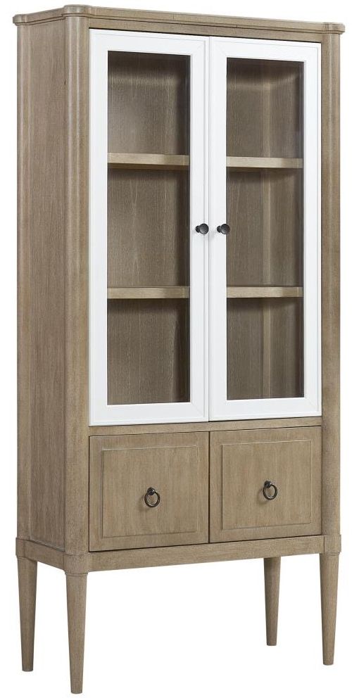 Bernards Citrus Heights Brown Display Bookcase-0