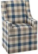 John Thomas Furniture® Customizable Select Slope Slip Cover Dining Arm Chair-2