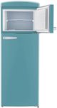 Unique® Appliances Classic Retro 22'' 7.5 Cu. Ft. Ocean Mist Turquoise Top Freezer Refrigerator-4