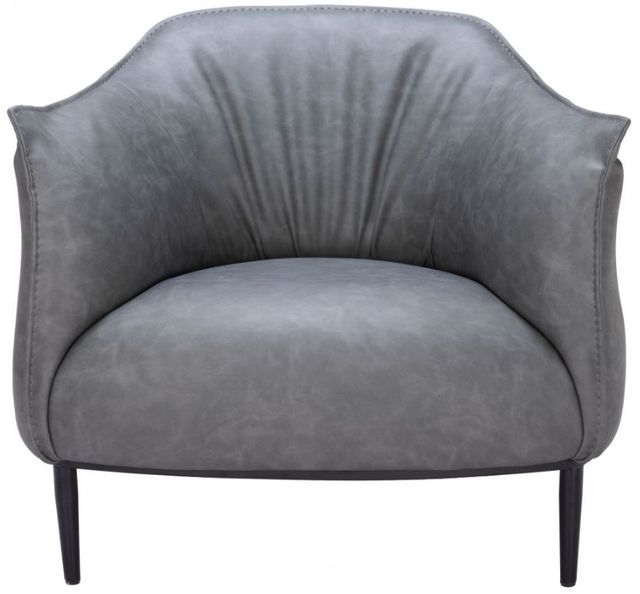 Zuo® Modern Julian Gray Accent Stationary Chair-2