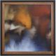 Stylecraft Night Street Abstract I Dark Blue/Dark Orange/Dark Yellow Wall Art-0
