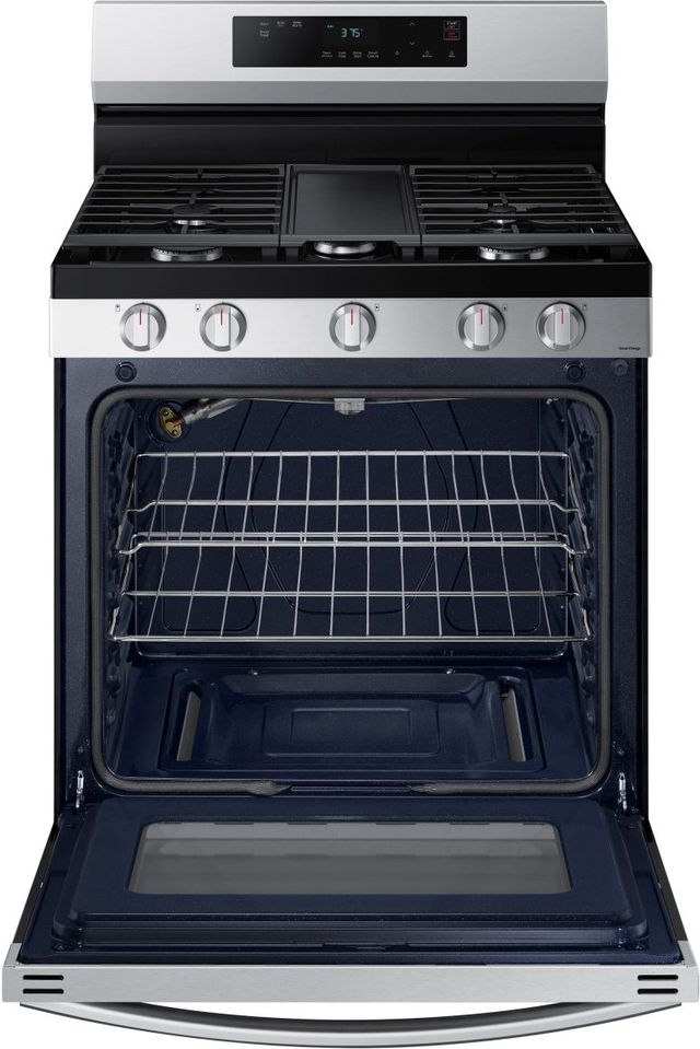 Samsung 30" Stainless Steel Smart Freestanding Gas Range-9