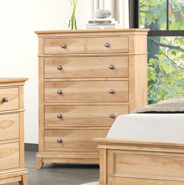 Furniture of America® Mchenry Natural Oak Chest-1