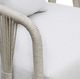 Intercon Alexa White Aluminum/Fabric Outdoor Chair-3