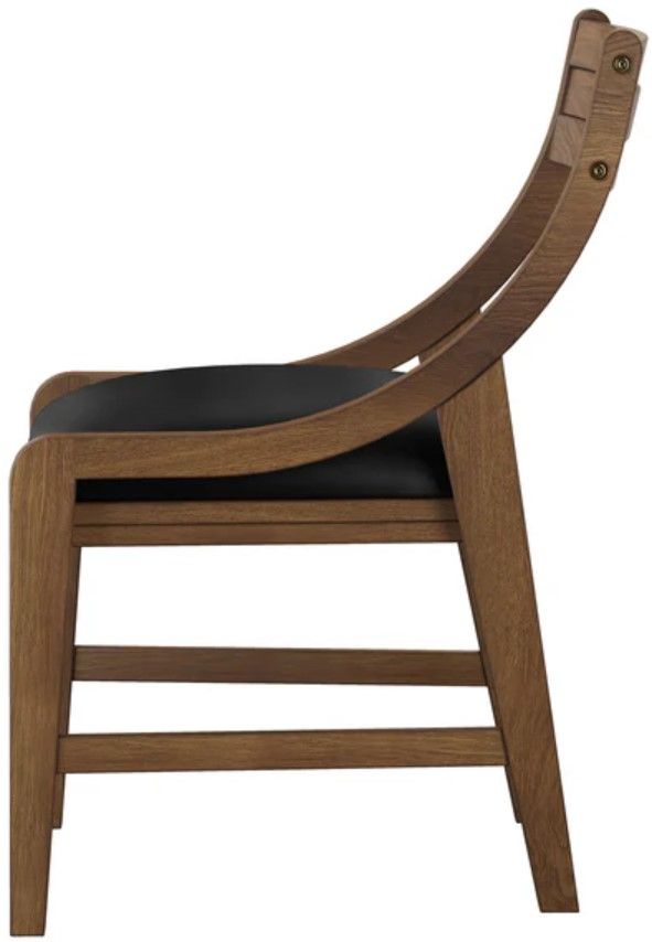 HH2 Home Cooper 6-Piece Black/Brown Game Chair Set-4