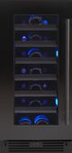XO 15" Black Stainless Steel Built In Wine Cooler-0