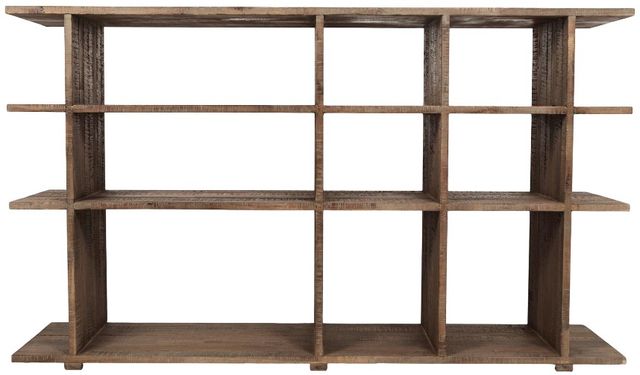 Jofran Inc. Conundrum Gray Wash Bookcase-1