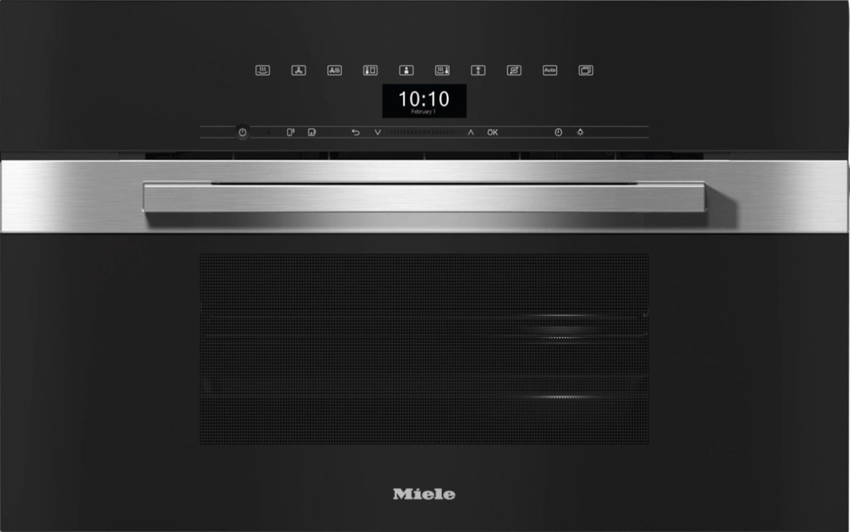 Miele 30" Clean Touch Steel Steam Oven