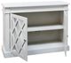 Stylecraft White Two-Door Cabinet-1