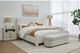 Modus Furniture Burke Cottage Cheese Eastern King Upholstered Platform Bed-4