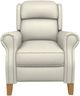Best® Home Furnishings Customizable Joanna Power Tilt Headrest High Leg Recliner with Honey Birch Legs-1
