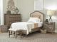 aspenhome® Provence Patine Twin Upholstered Bed-2